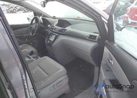 2016 Honda Odyssey Ex-L из США, поврежденный, VIN 5FNRL5H64GB015312